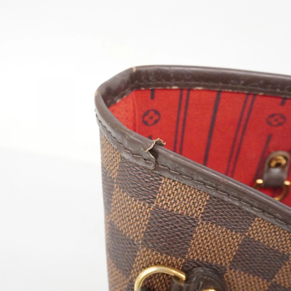 LOUIS VUITTON Authentic Brown Damier Neverfull MM Tote Bag - Picture 12 of 16
